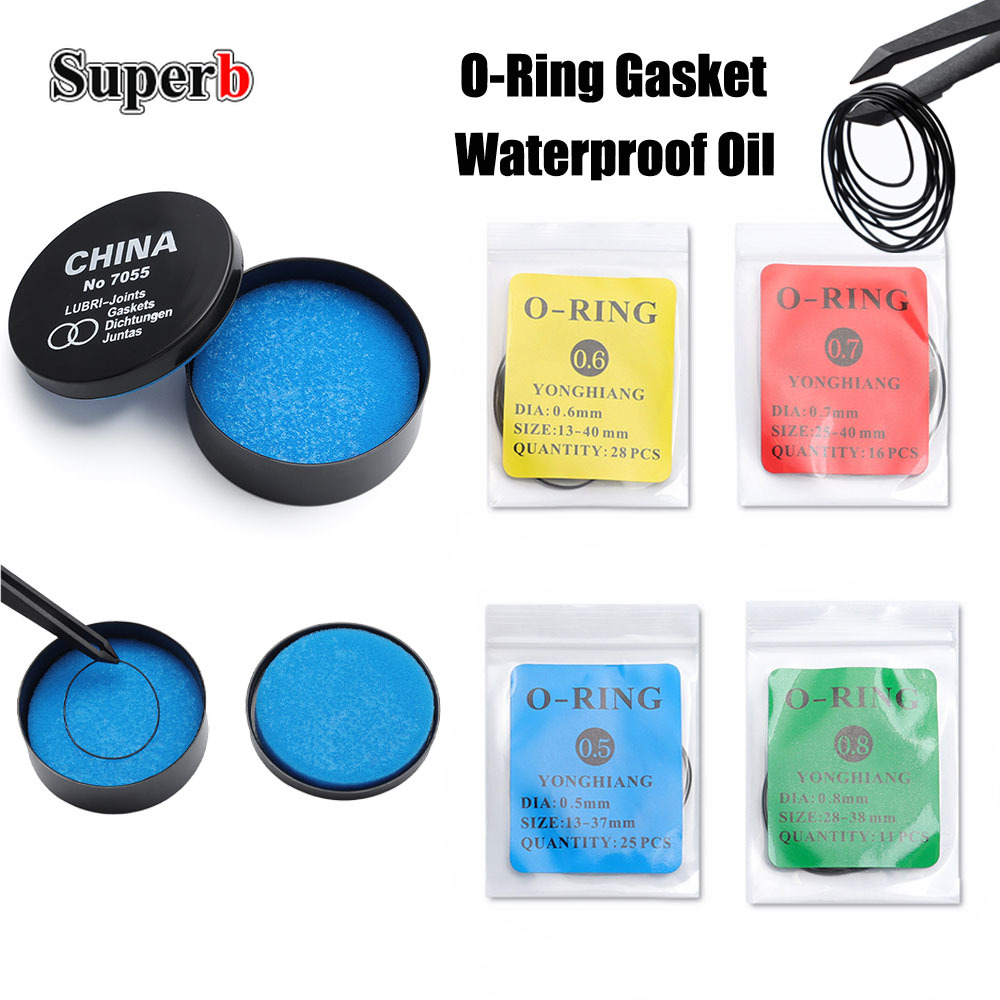 Watch Lubricant Oil - Joint torique étanche pour fond de