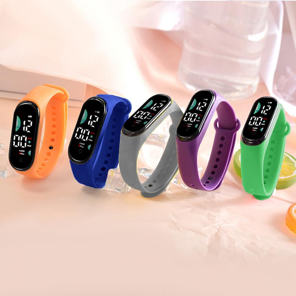 Smartwatch Watches For Boys - Montre intelligente LED numérique étanche pour