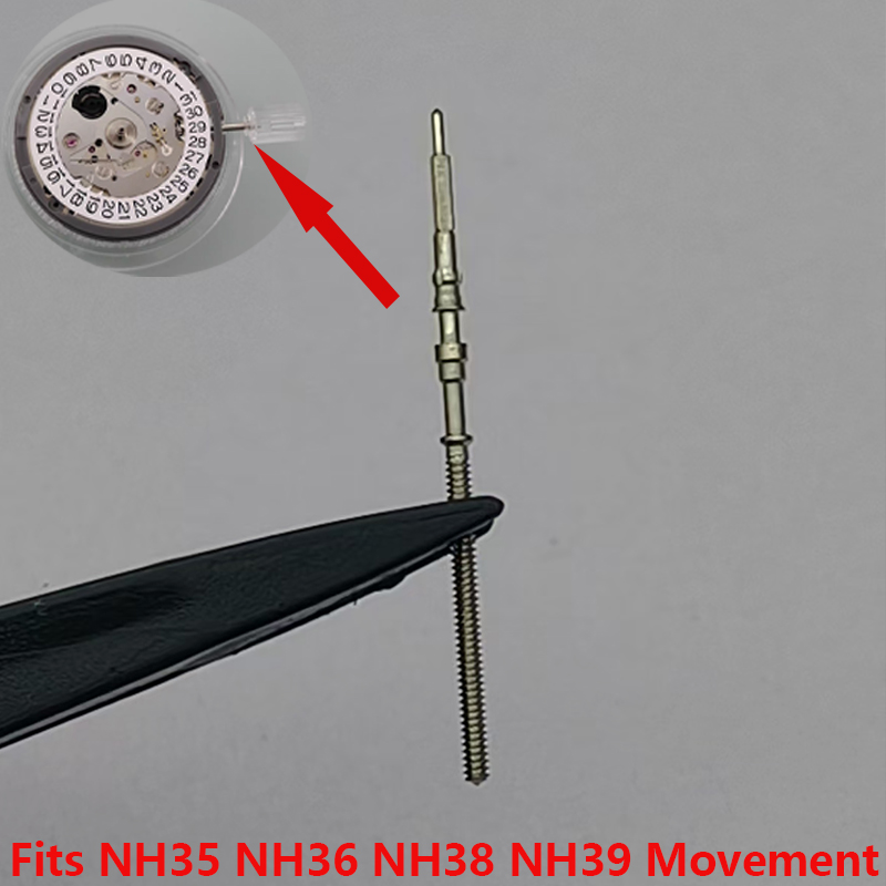 Watch Crown Stem - Tige de couronne de mouvement NH35