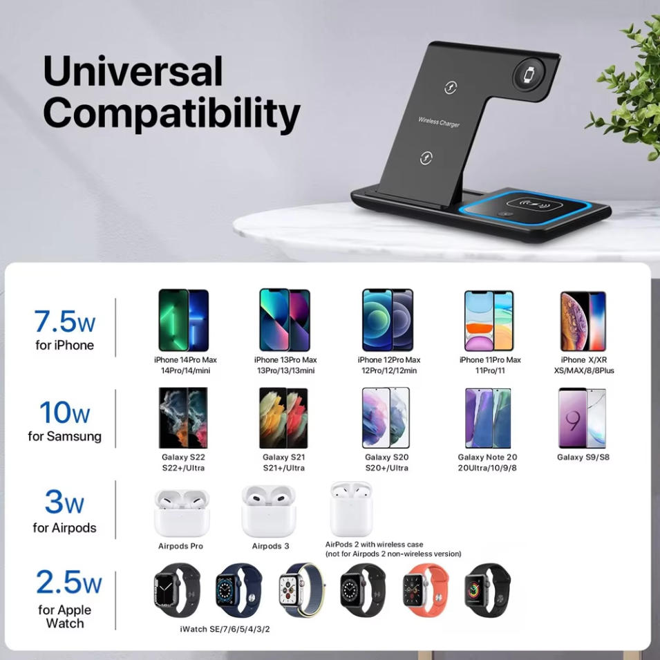 Station de charge sans fil rap - Watch 7 Smartwatch Iphone avis et prix