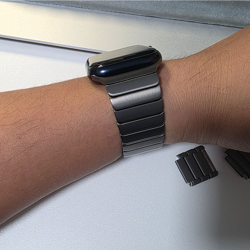 Bracelet en acier inoxydable a - Smartwatch Premium Watches For Men avis et prix