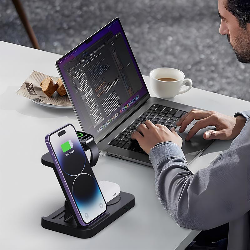 Station de charge sans fil pli - Watch 7 Smartwatch Iphone avis et prix