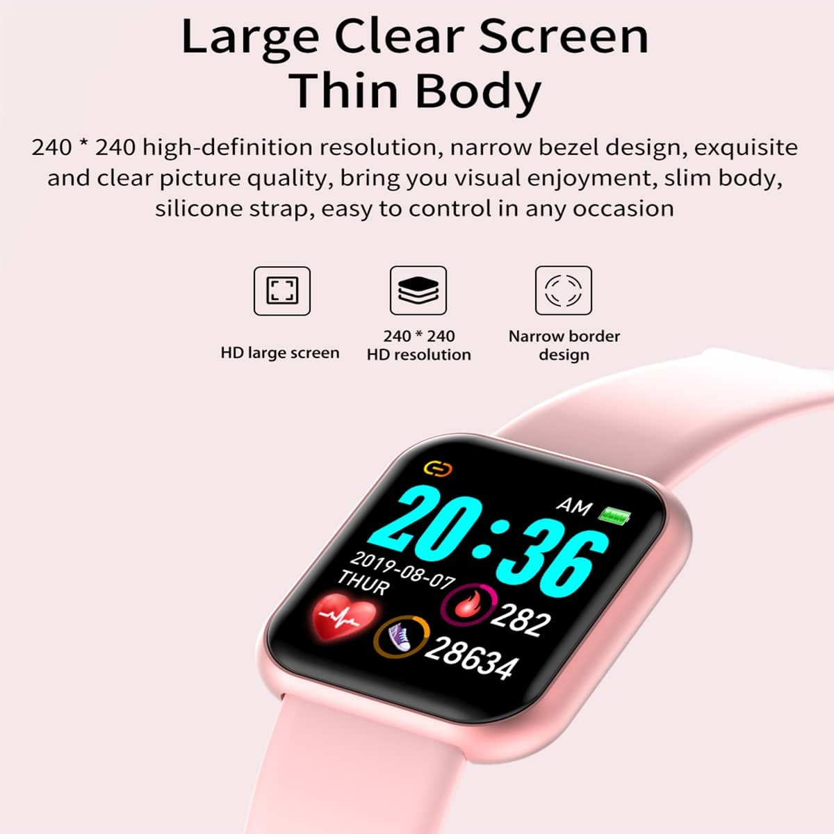 Montre connectée Y68 D20 pour  - Smartwatch Watches For Boys avis et prix