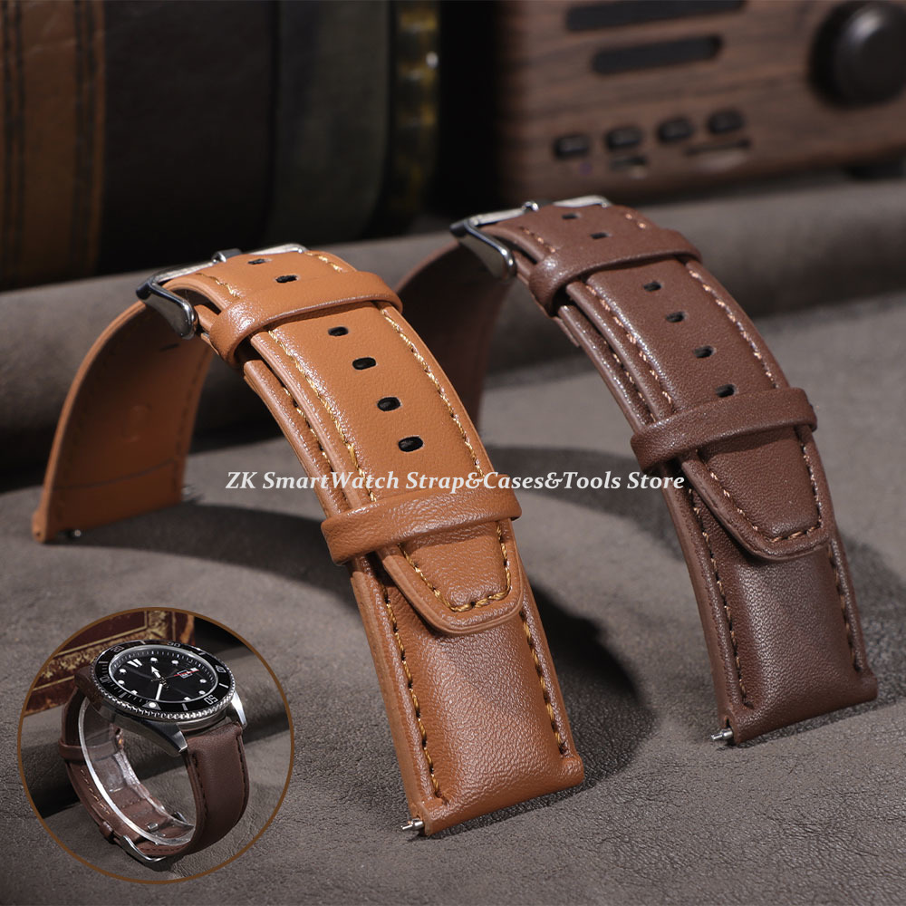 Bracelet de montre en cuir 22m - Smartwatch Vintage Watches For Women avis et prix