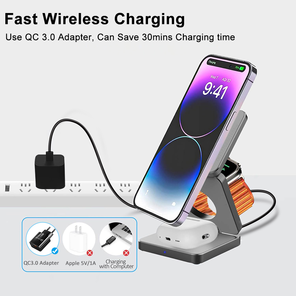 Support de chargeur magnétique - Watch 7 Smartwatch Iphone avis et prix