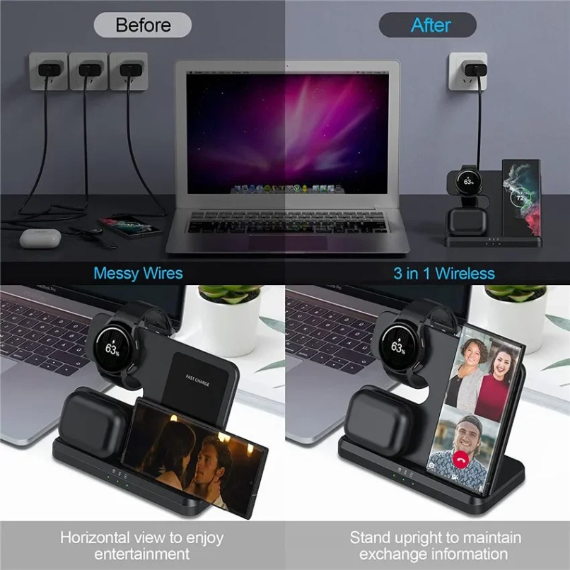 Station de charge sans fil rap - Watches Smartwatch Samsung avis et prix