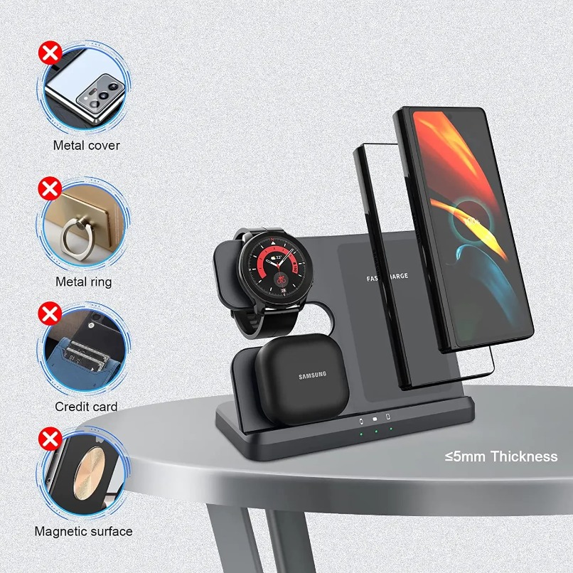 Station de charge sans fil rap - Watches Smartwatch Samsung avis et prix