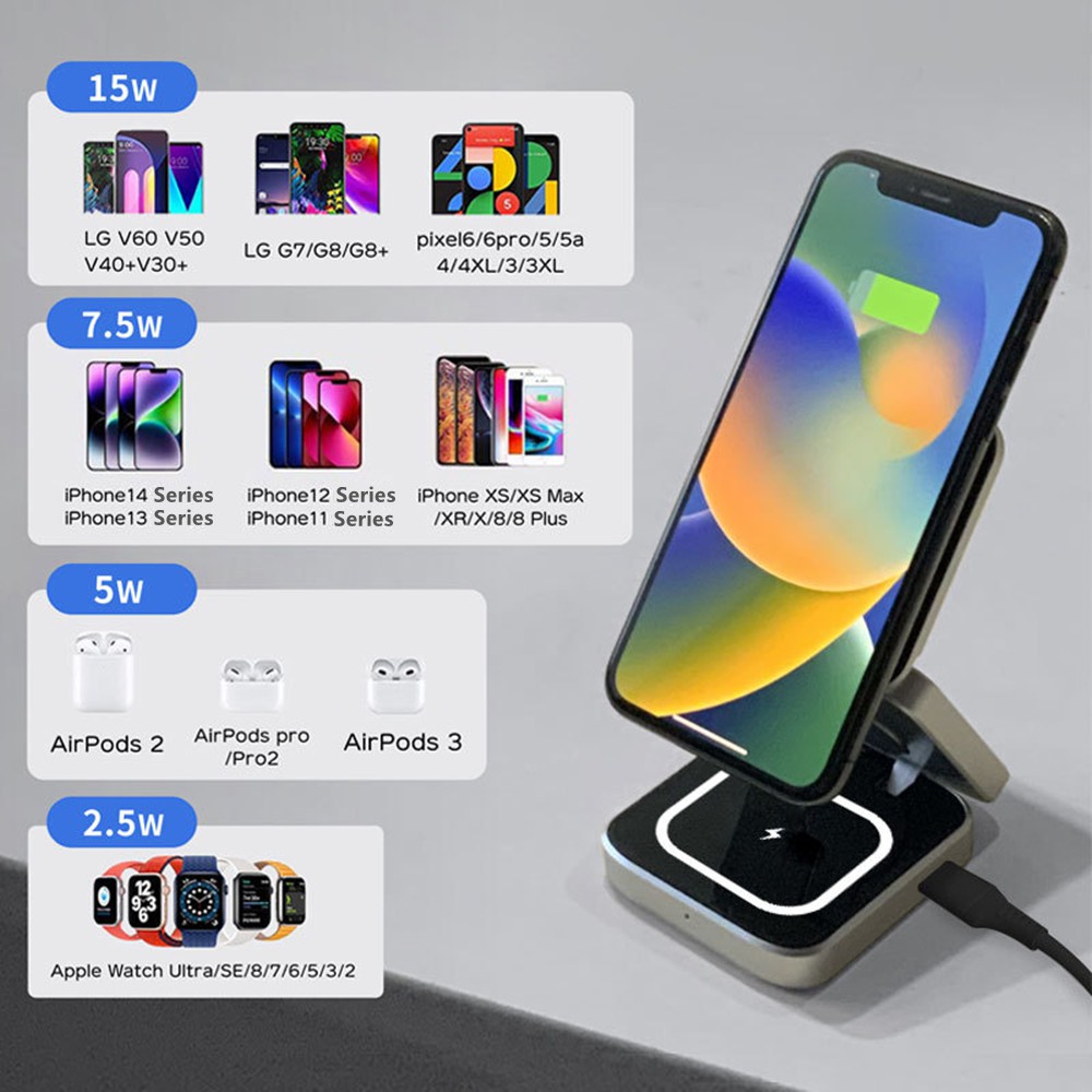 Magineur de chargeur sans fil  - Watch 7 Smartwatch Iphone avis et prix