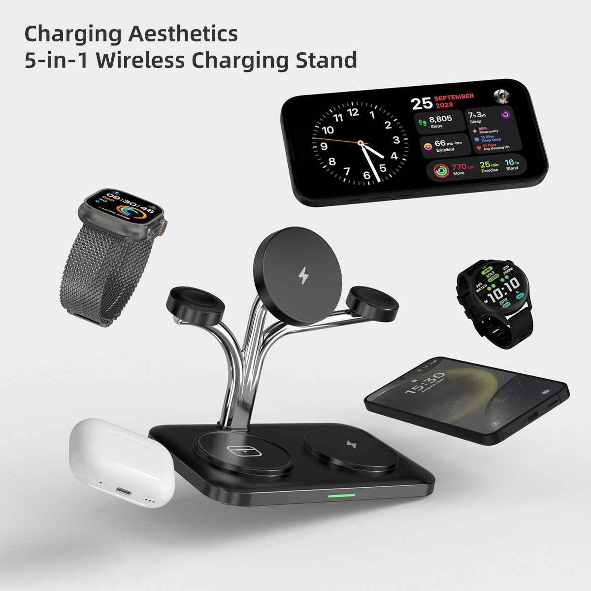 Chargeur magnétique sans fil 5 - Watches Smartwatch Samsung avis et prix